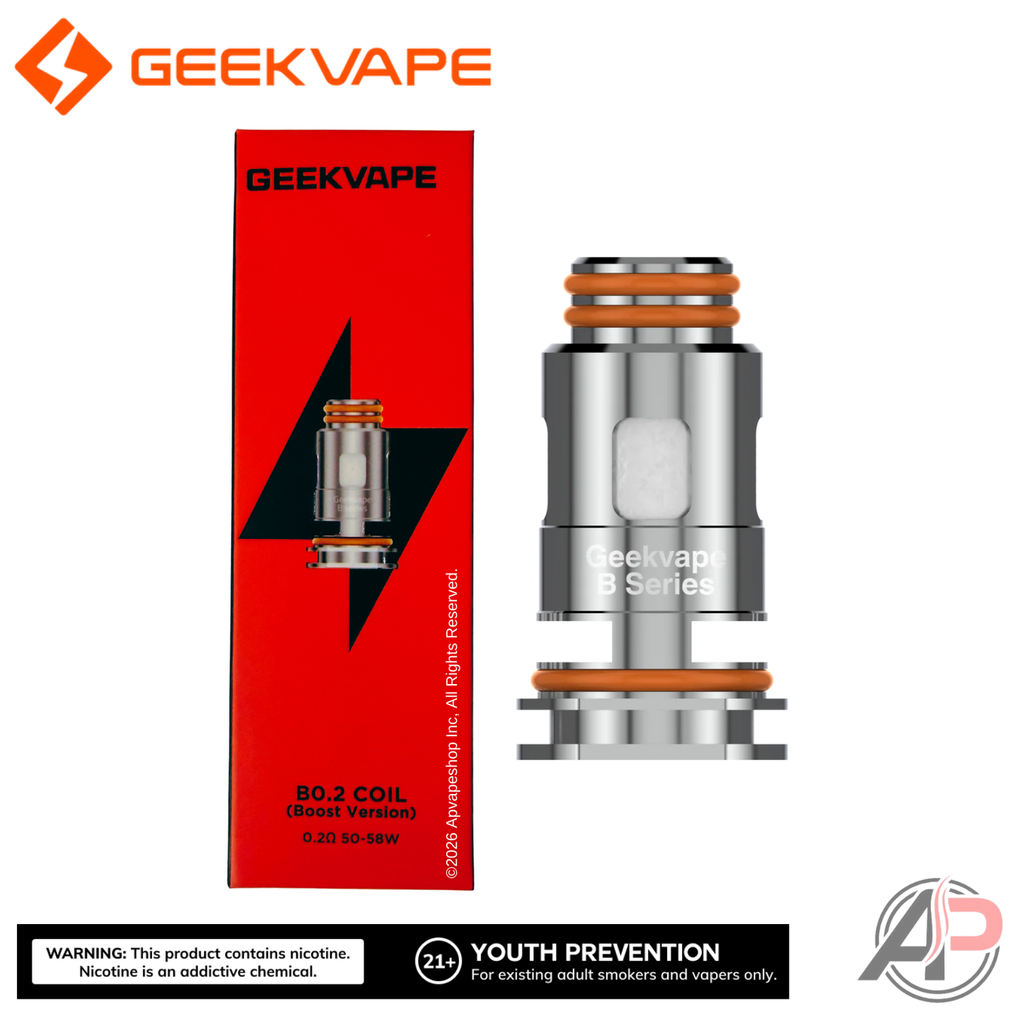 Geek Vape B Replacement Coils 5 Pack