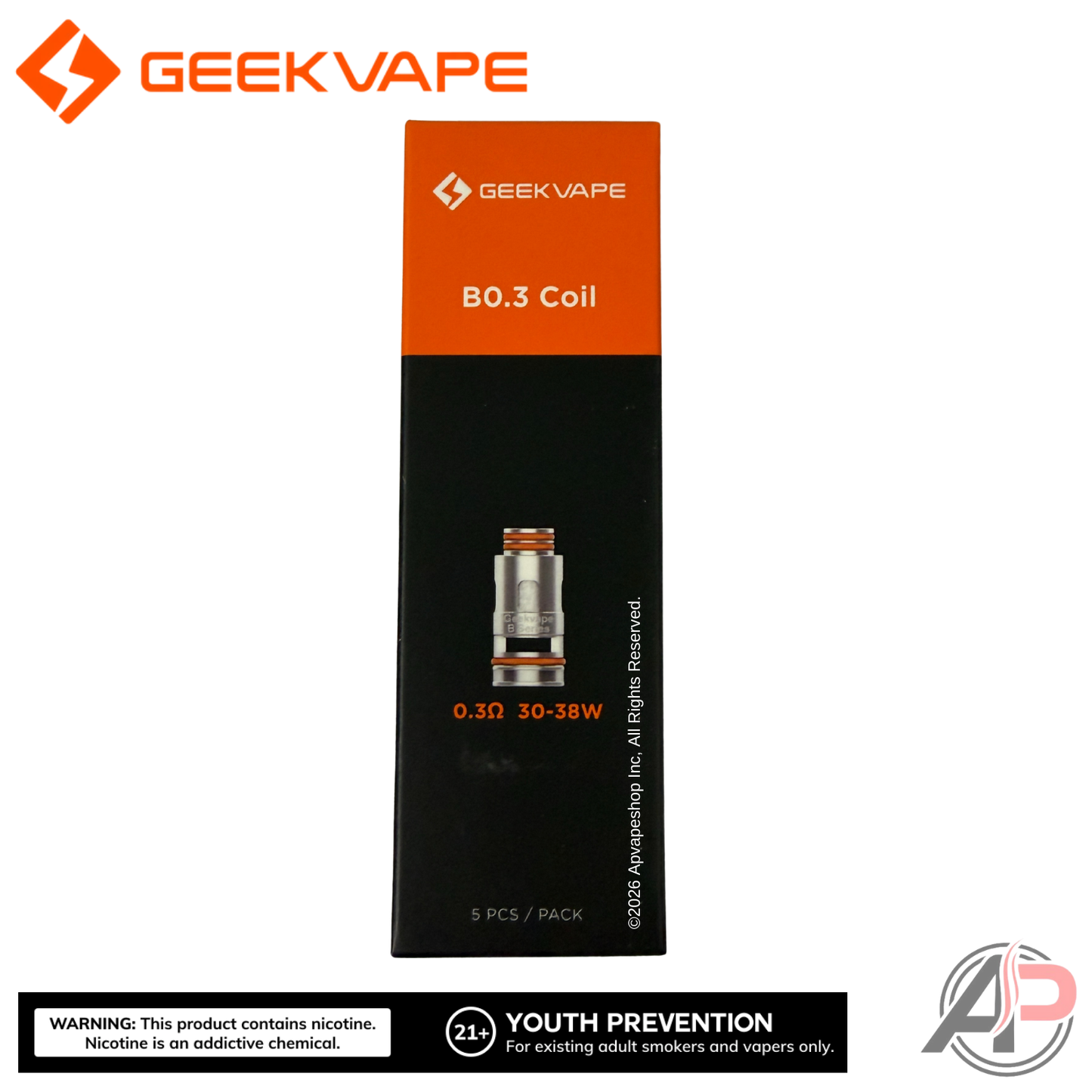 Geek Vape B Replacement Coils 5 Pack