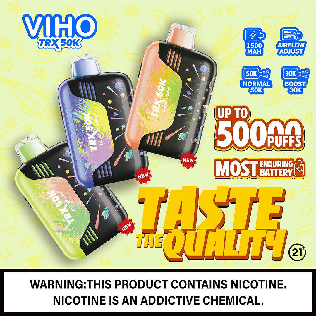 Viho Trx 50K Puffs Disposable Vape Device Apvs Viho Trx 50K Puffs Disposable Vape Device Apvs