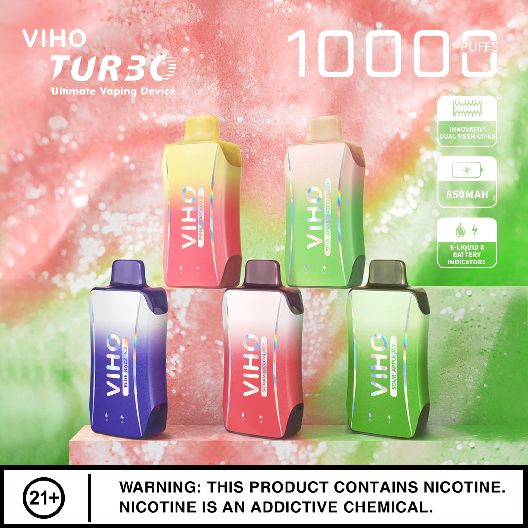 Viho Turbo 10000 Puffs Vape Best Flavors Apvs Viho Turbo 10000 Puffs Vape Best Flavors Apvs