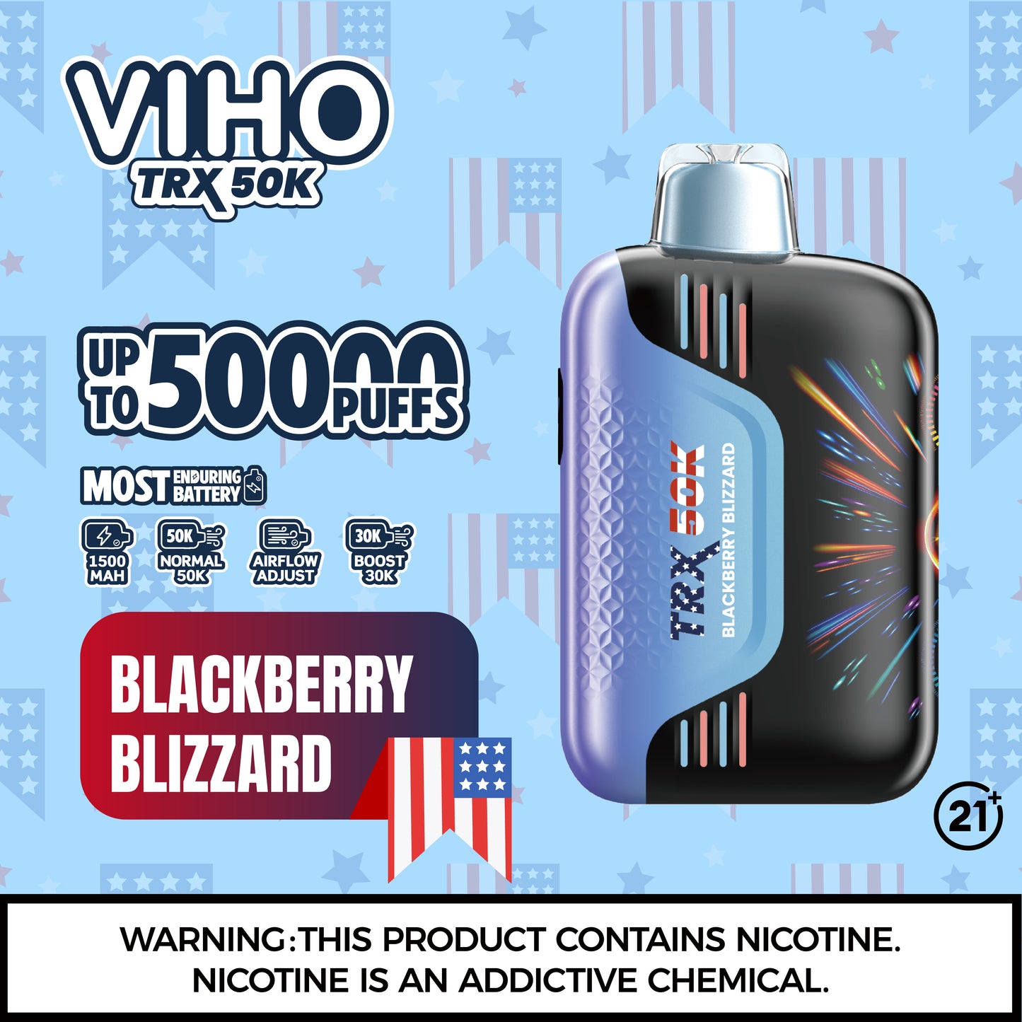 Viho Trx 50K Puffs Disposable Vape Device
