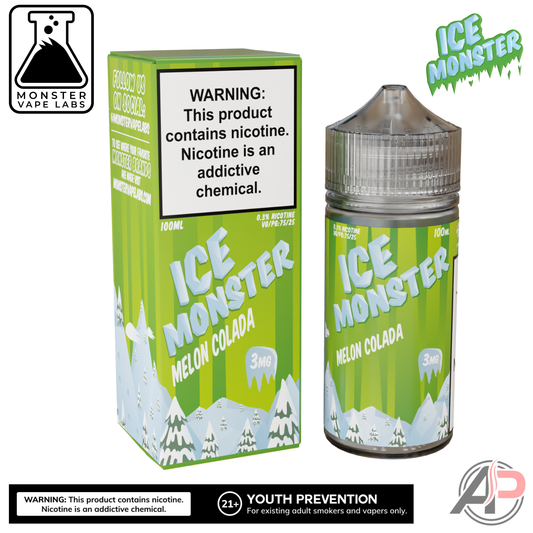 Melon Colada Ice E-Liquid By Ice Monster Vape Labs 100mL