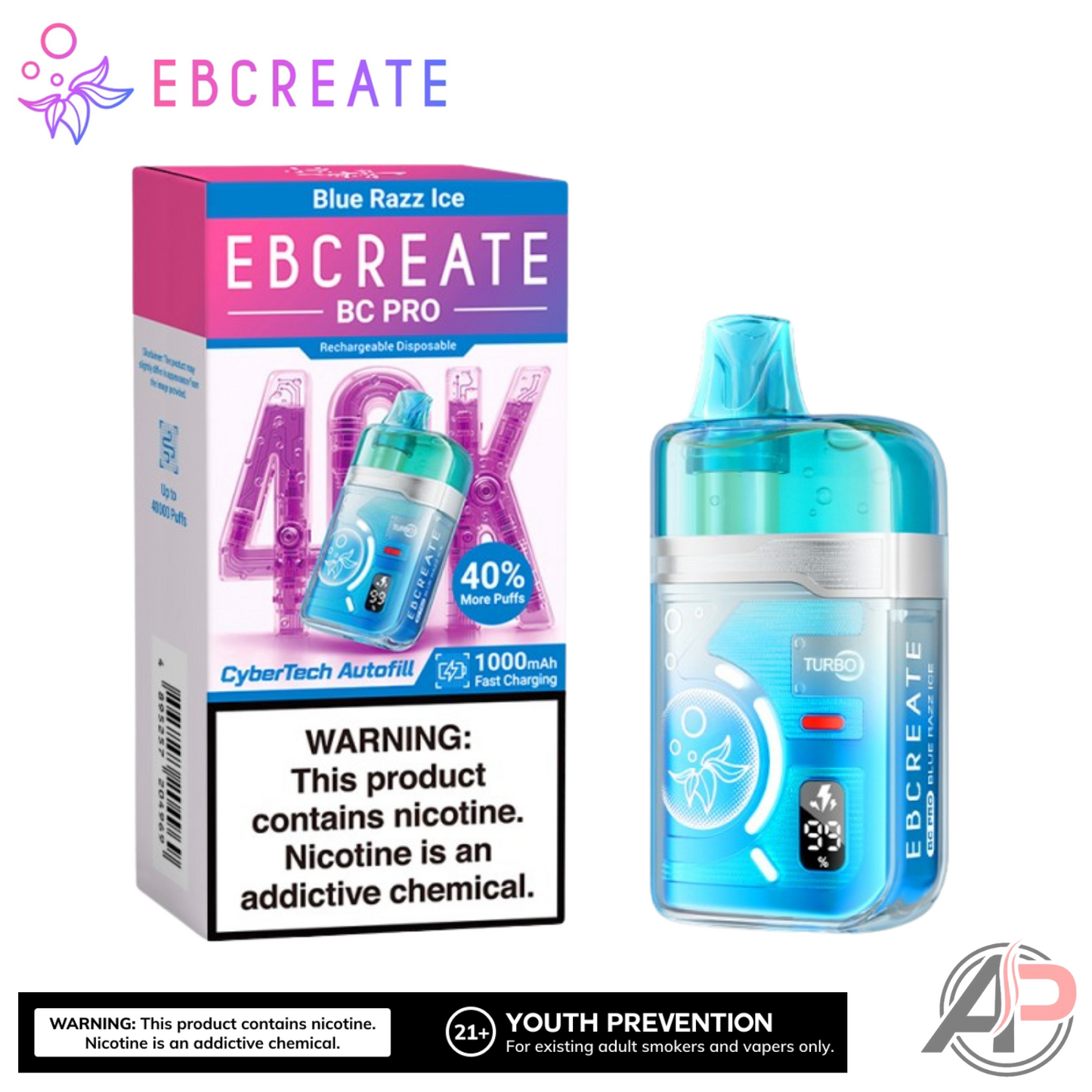 Ebcreate BC Pro 40000 Puffs Disposable Vape Device