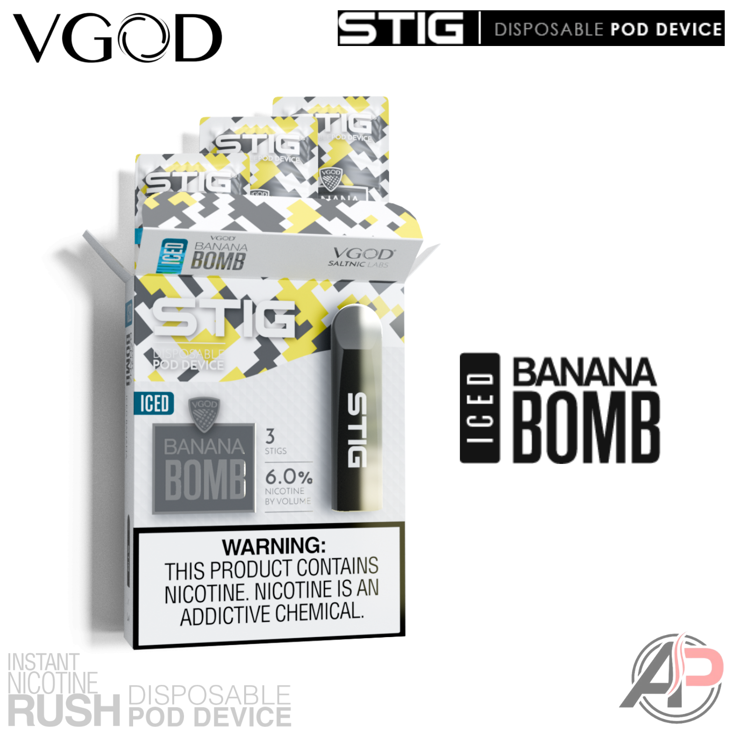VGOD STIG Disposable Vape Pen | Vaping Device | E-Cigarette Apvs VGOD STIG Disposable Vape Pen | Vaping Device | E-Cigarette Apvs