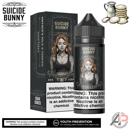 Suicide Bunny Mothers Milk And Cookies E-Liquid 120mL