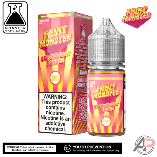 Strawberry Banana E-Liquid By Monster Vape Labs 100mL