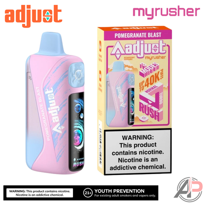 Adjust MyRusher 40k Puffs Disposable Vape Device