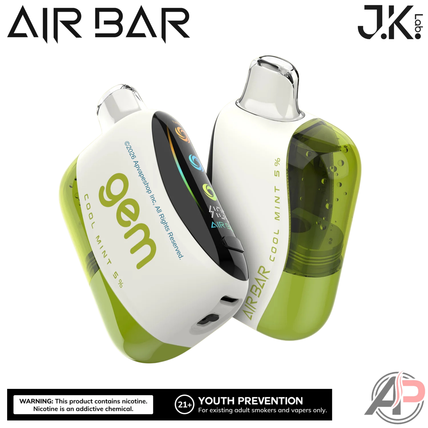 Air Bar Gem 50k Puffs Disposable Vape Device