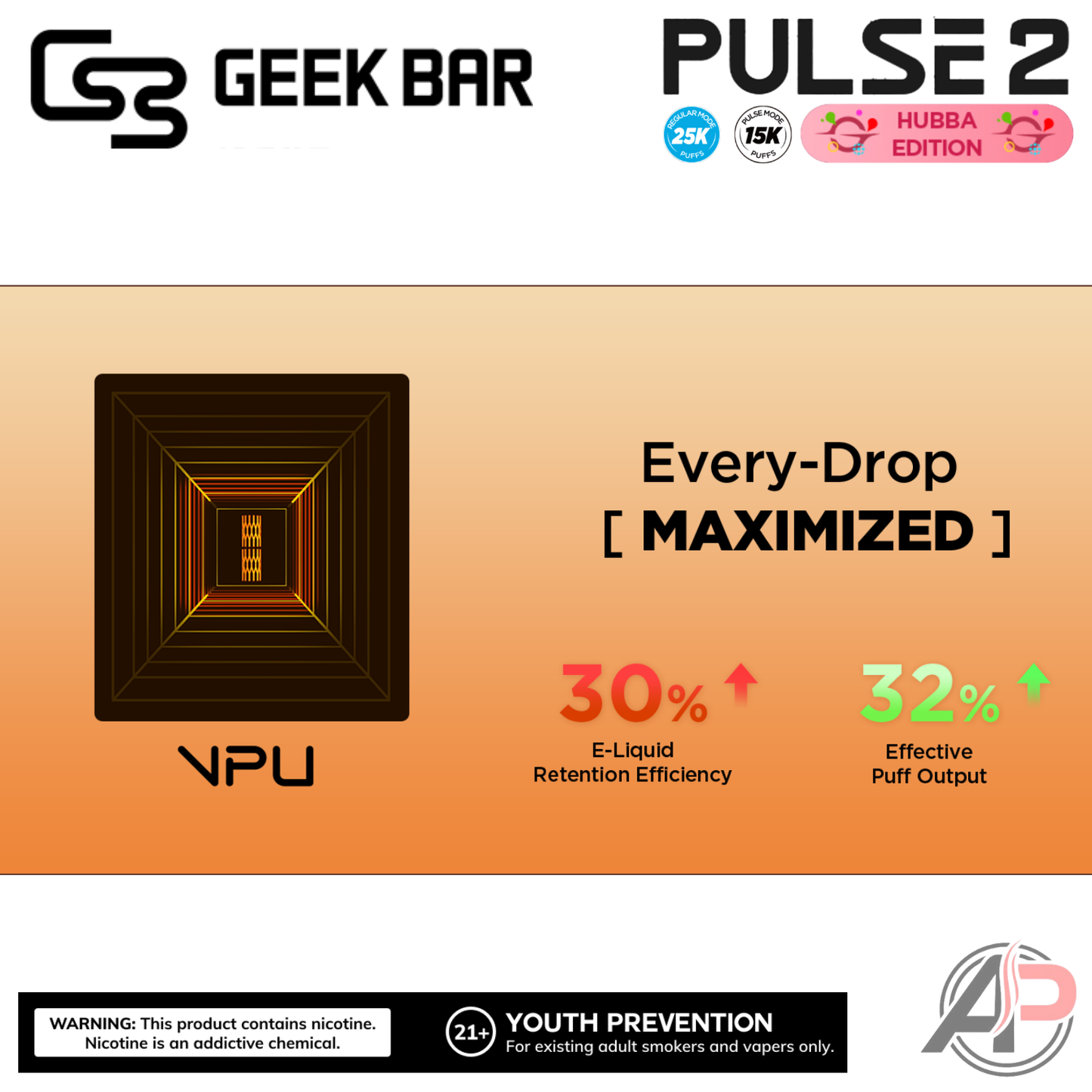 Geek Bar Pulse 2 25,000 Puffs Disposable Vape Device