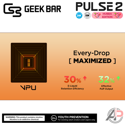 Geek Bar Pulse 2 25,000 Puffs Disposable Vape Device