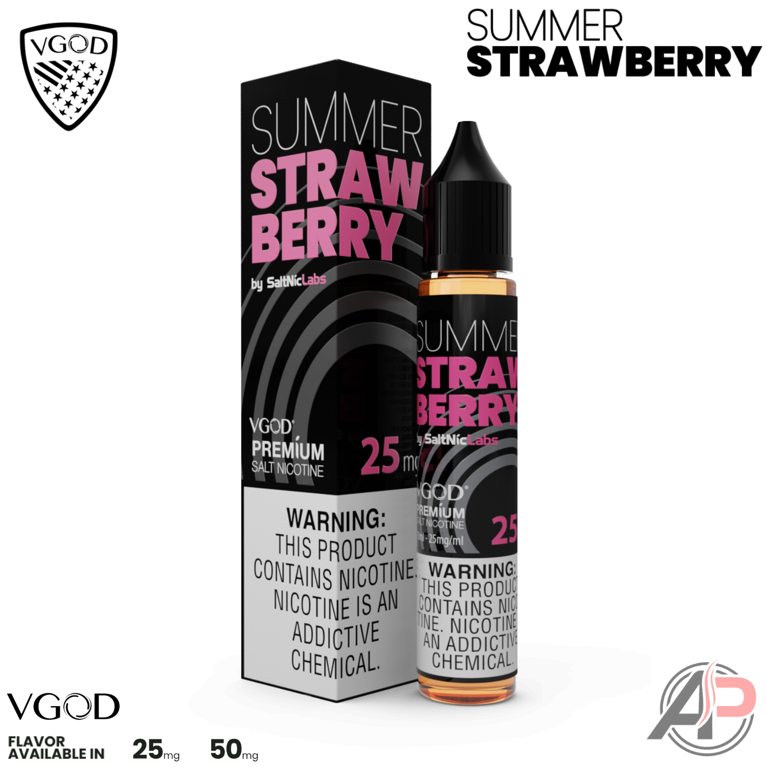 VGOD Summer Strawberry 30ml Salt Nic