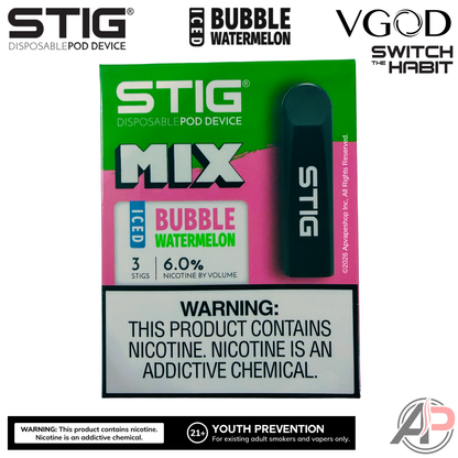 Vgod Stig Disposable Vape Device 3 Pack