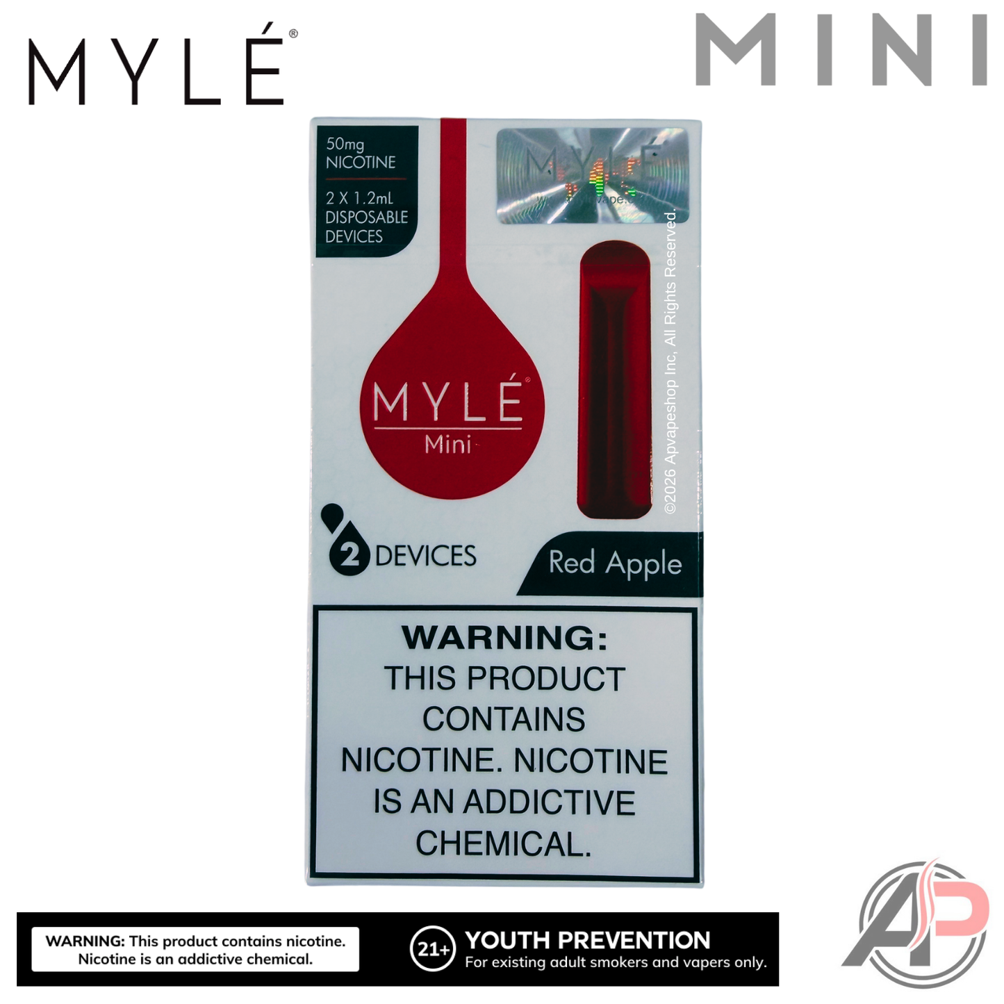 Myle Mini Disposable Vape Device