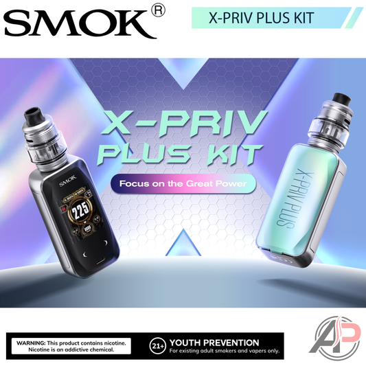 Smok X-Priv Plus 225W Box Mod System Starter Kit Device