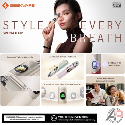Geek Vape Wenax Q2 30W Pod System Starter Kit Device