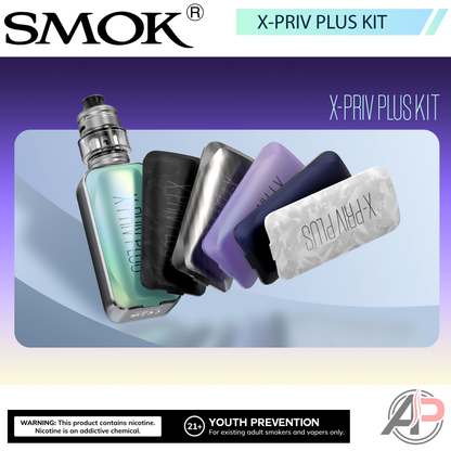 Smok X-Priv Plus 225W Box Mod System Starter Kit Device