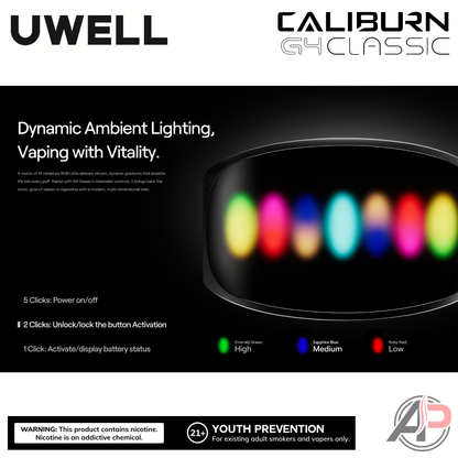 Uwell Caliburn G4 Classic Pod System Starter Kit Device