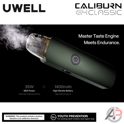Uwell Caliburn G4 Classic Pod System Starter Kit Device