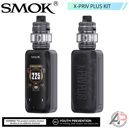 Smok X-Priv Plus 225W Box Mod System Starter Kit Device