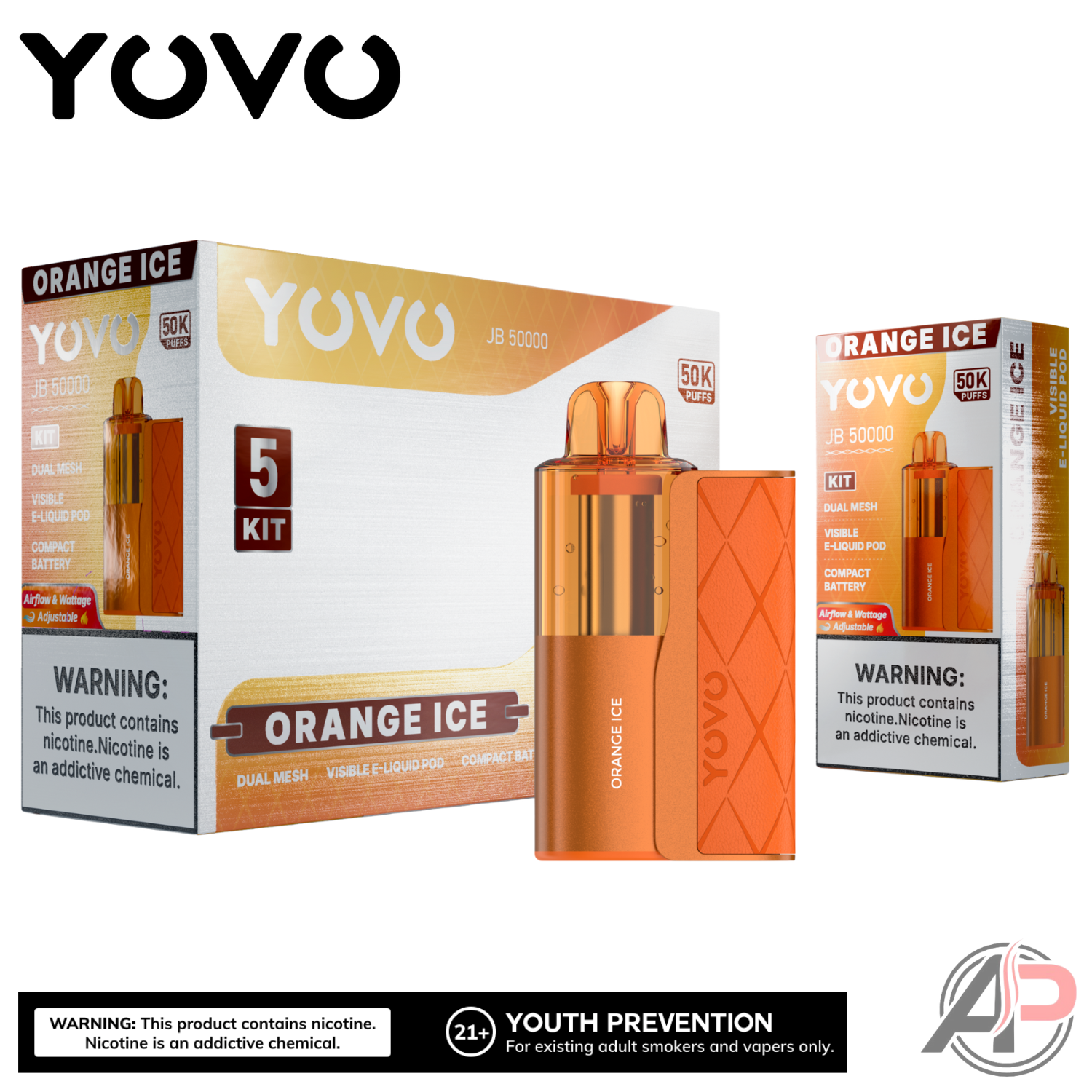 Yovo JB50000 Puffs Disposable Vape Device Kit