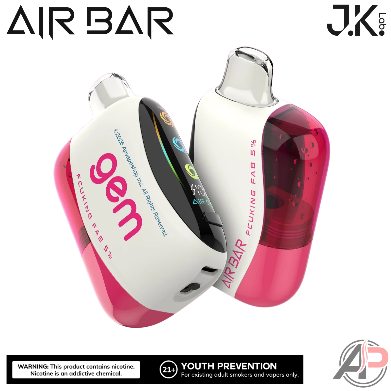 Air Bar Gem 50k Puffs Disposable Vape Device