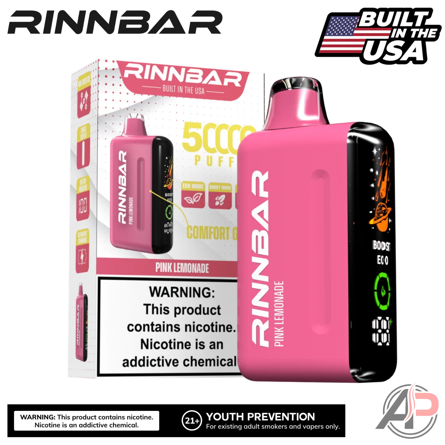 Rinnbar 50000 Puffs Disposable Vape Device