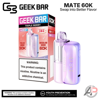 Geek Bar Mate 60,000 Puffs Disposable Vape Device Kit