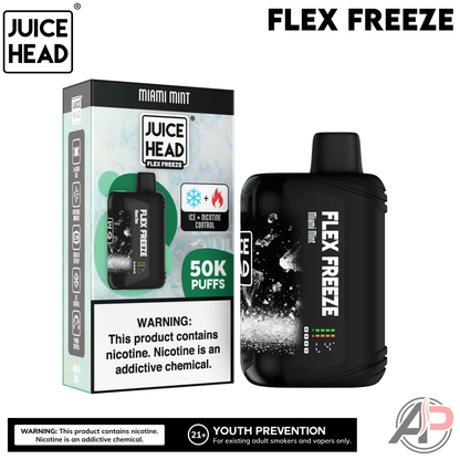 Juice Head Flex Freeze 50,000 Puffs Disposable Vape Device