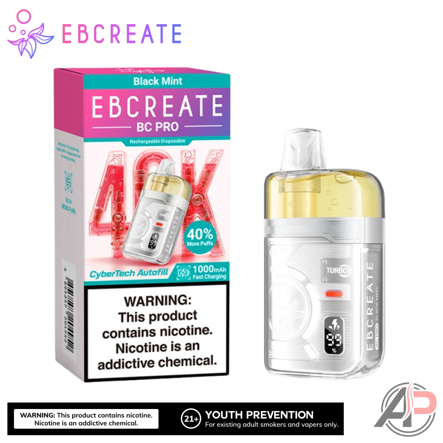 Ebcreate BC Pro 40000 Puffs Disposable Vape Device
