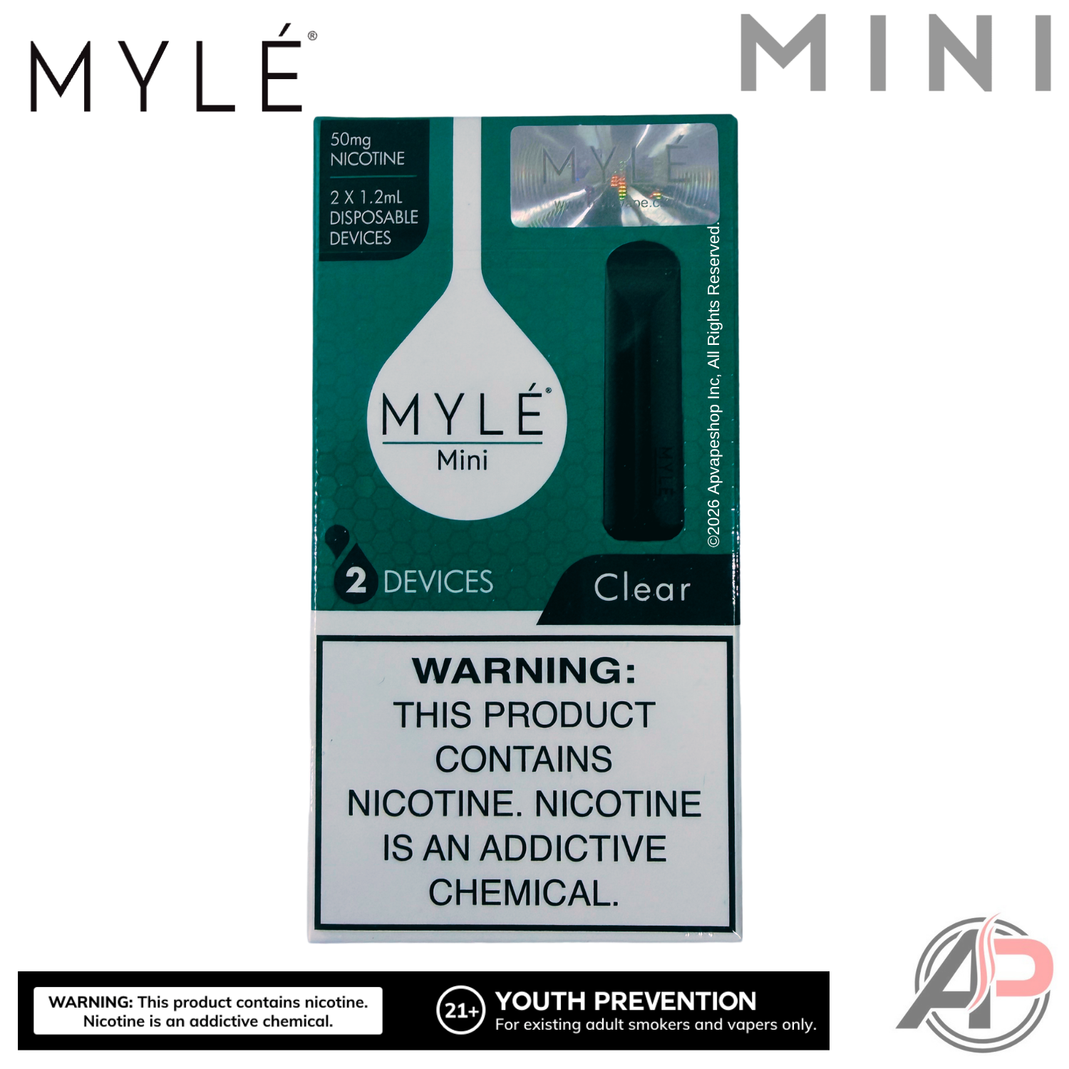 Myle Mini Disposable Vape Device