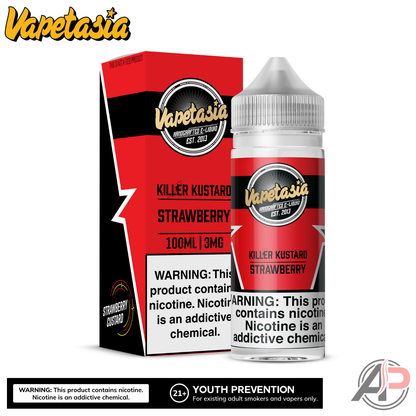 Vapetasia Killer Kustard Strawberry 100mL E-Liquid