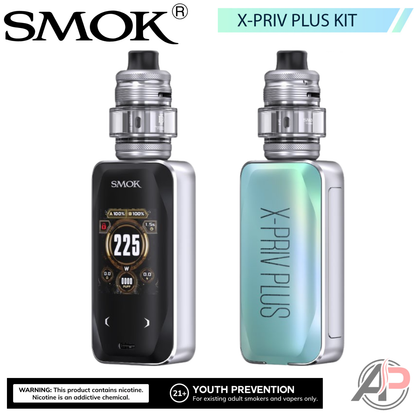Smok X-Priv Plus 225W Box Mod System Starter Kit Device