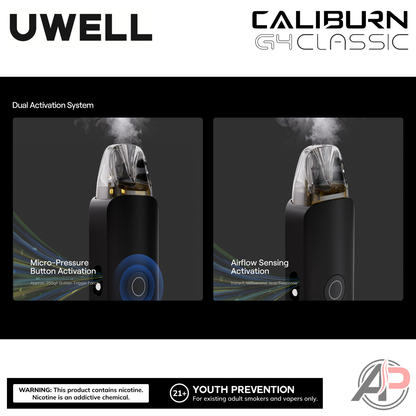 Uwell Caliburn G4 Classic Pod System Starter Kit Device