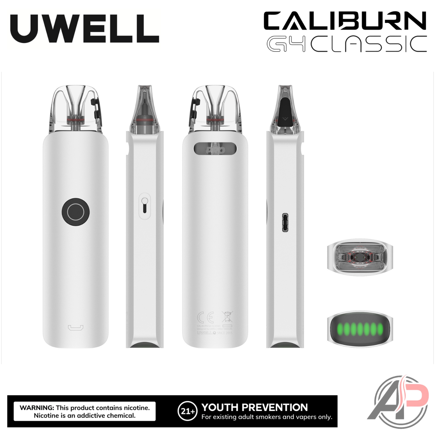 Uwell Caliburn G4 Classic Pod System Starter Kit Device
