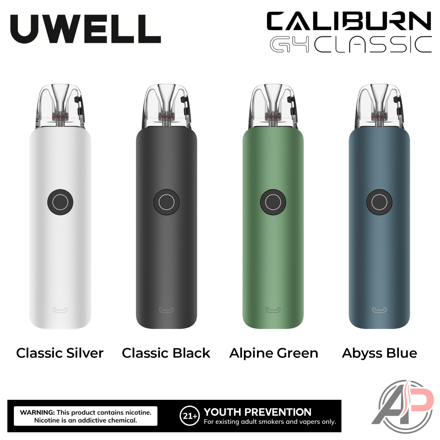 Uwell Caliburn G4 Classic Pod System Starter Kit Device