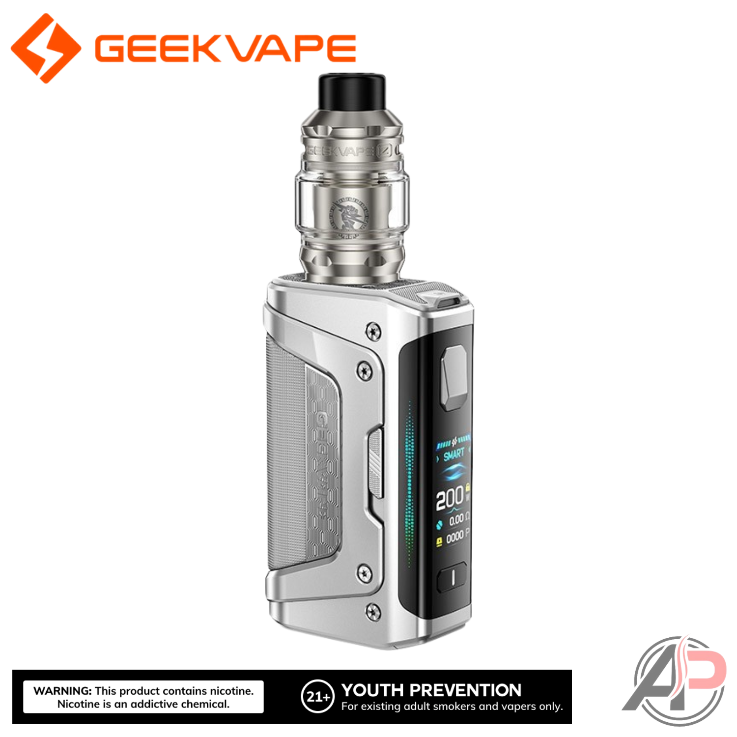 Geek Vape Aegis Legend 5 200W Mod Starter Kit Device Apvs Geek Vape Aegis Legend 5 200W Mod Starter Kit Device Apvs