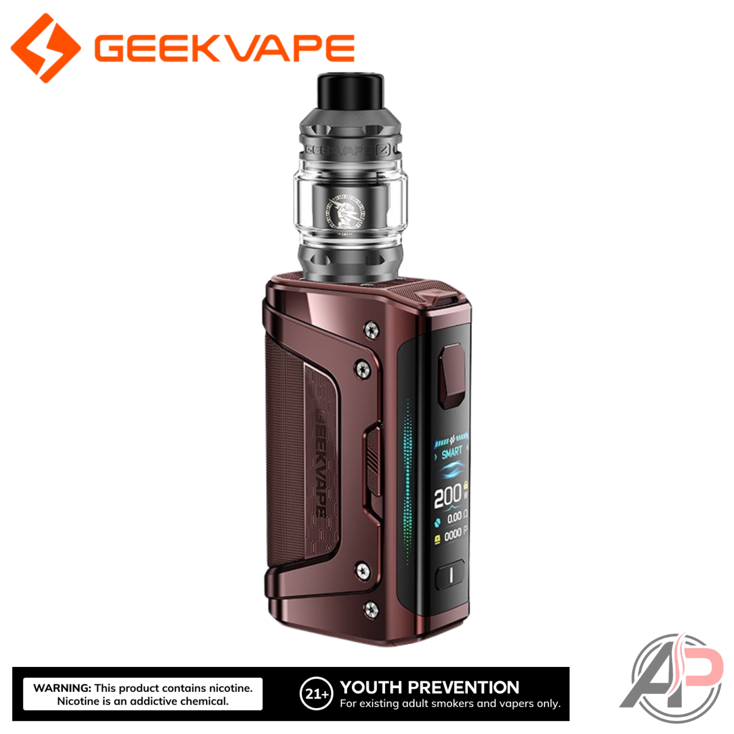 Geek Vape Aegis Legend 5 200W Mod Starter Kit Device Apvs Geek Vape Aegis Legend 5 200W Mod Starter Kit Device Apvs