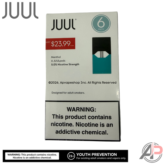 Juul Pods Menthol 6 Pod Pack