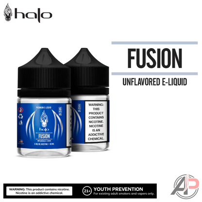 Halo Fusion Unflavored E-Liquid 60ml Order Online Apvs Halo Fusion Unflavored E-Liquid 60ml Order Online Apvs