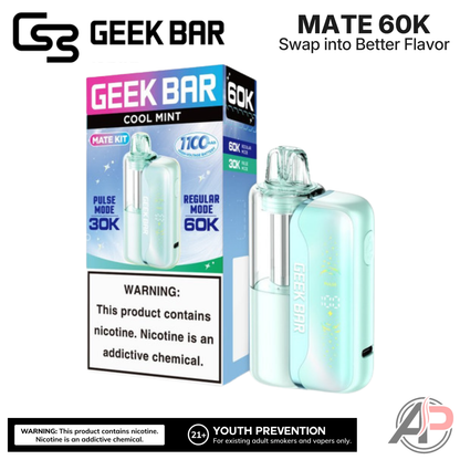 Geek Bar Mate 60,000 Puffs Disposable Vape Device Kit