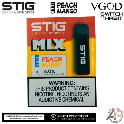 Vgod Stig Disposable Vape Device 3 Pack