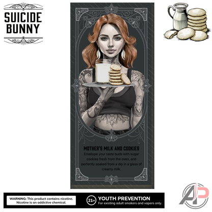 Suicide Bunny Mothers Milk And Cookies E-Liquid 120mL
