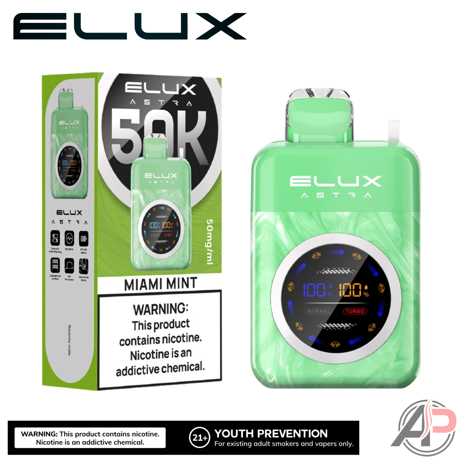 Elux Astra 50000 Puffs Disposable Vape Device