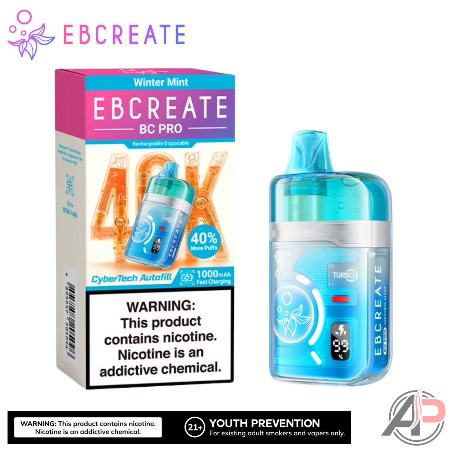 Ebcreate BC Pro 40000 Puffs Disposable Vape Device