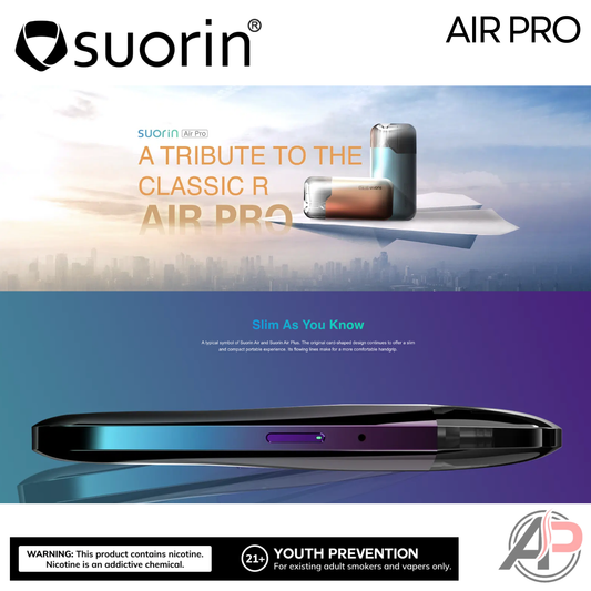 Suorin Air Pro 18w Pod System Starter Kit Device
