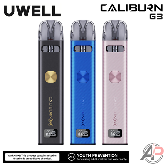 Uwell Caliburn G3 Pod System Starter Kit Device