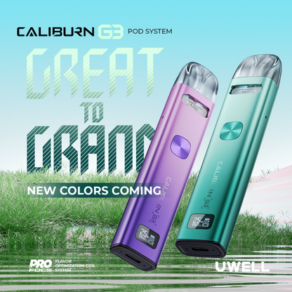 Uwell Caliburn G3 Pod System Starter Kit Device