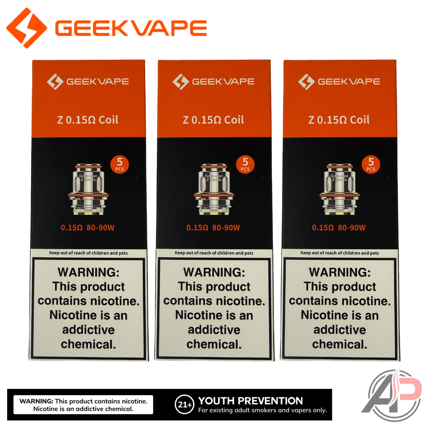 Geek Vape Z Series Replacement Coils 5 Pack