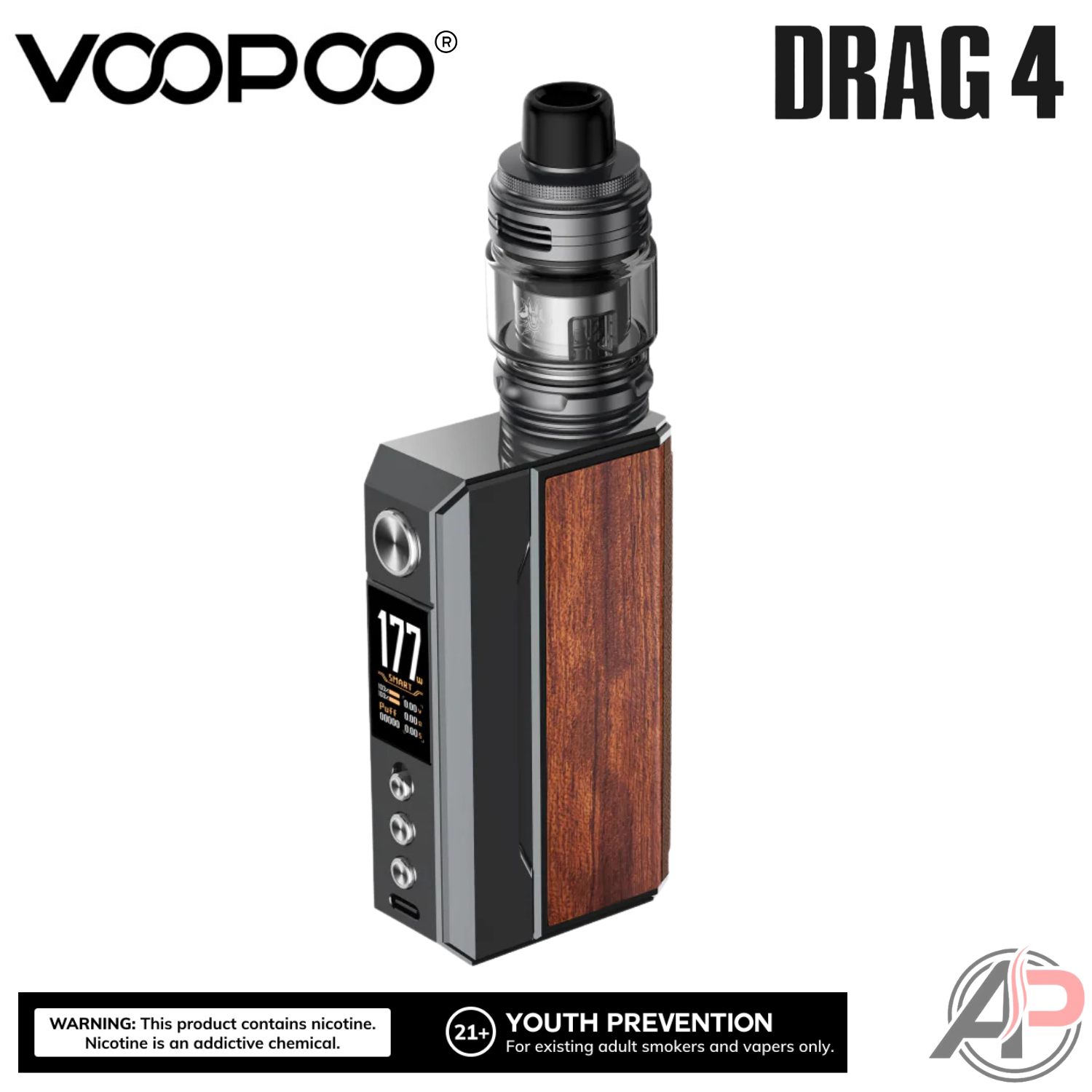 Voopoo Drag 4 177W Vape Mod Starter Kit Apvs Voopoo Drag 4 177W Vape Mod Starter Kit Apvs
