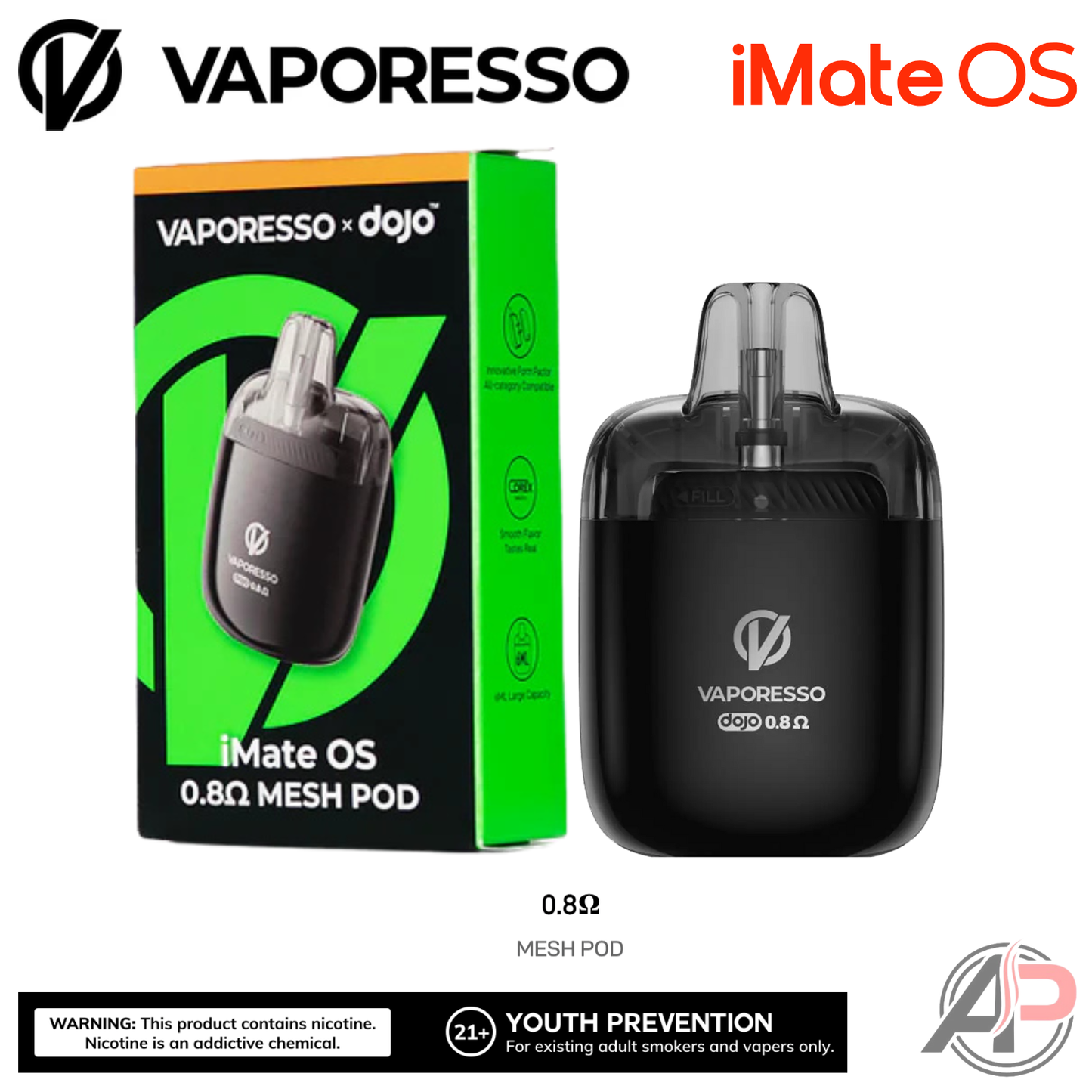 Vaporesso x Dojo iMate OS Replacement Pods 2 Pack